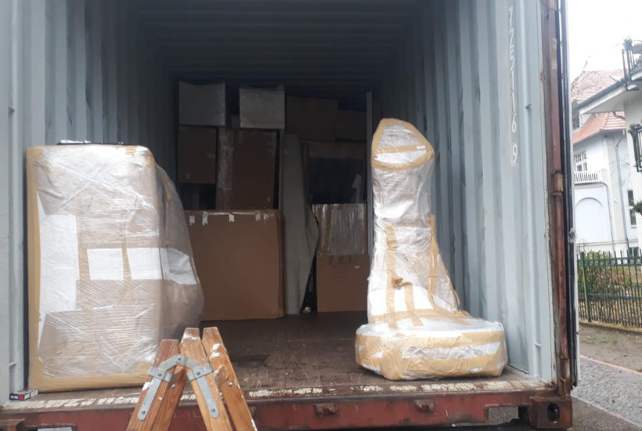 Stückgut-Paletten von Bergheim nach Eswatini transportieren